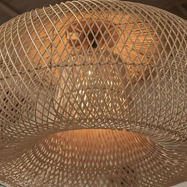 Handmade Wicker Pendant Lamp#50CM - Image 5