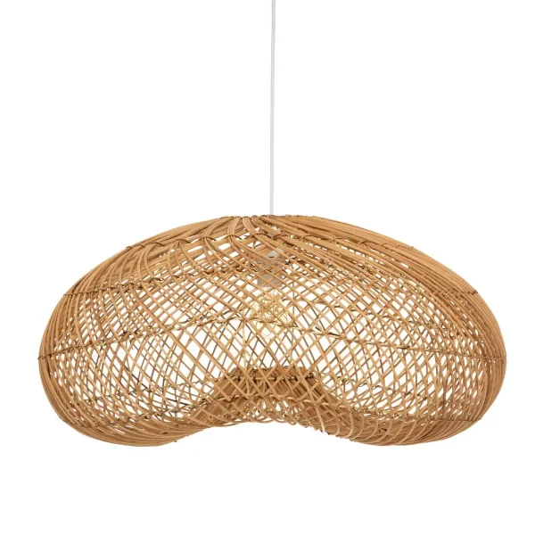hanging lamp rattan