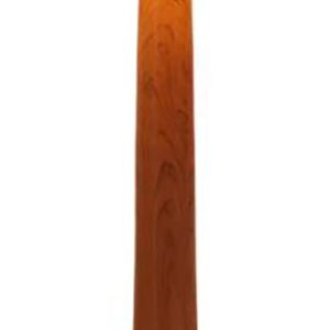 USB Charging Atmosphere bar LED Table lamp Cafe Shop Restaurant Hotel Decoration LED Table lamp Imitation Wood Grain LED Night Light (Color : Red, Size : Short)