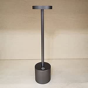 Desk Lamps LED Cordless Touch Sensor Restaurant Bar Table Lamps Art Deco Rechargeable Desk Lamp Metal Bedroom Night Reading Light Desk Lamp - Image 3