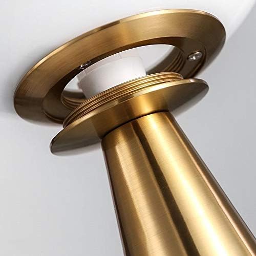 Night Stand Lamp Glass Ball LED Table Lamps Nordic Creative Desk Lamp Cone Golden Living Room Bedside Bar Cafe Decoration Lamp Luminaire(RED,BLACK,GOLD,SILVER) - Image 4