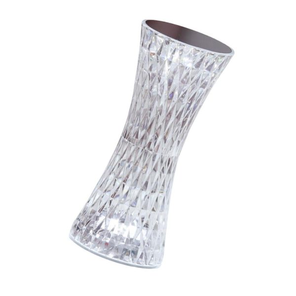 Crystal Diamond Desk Lamp USB Rechargeable Touch LED Light Romantic Led Crystal Diamond Dimmable Table Lamps Touch Color Changing Light For Bedroom Office Bars fun - Image 6