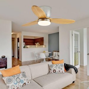 36inch ceiling fans with lights and remote control 6 speed quiet ceiling fans lights reversible dc motor dimmable timer big ceiling fans with lamps for living room bedroom dining room-a||91cm