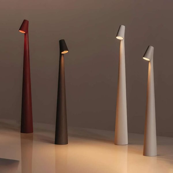 PORTABLE TABLE LAMP#WHITE#GREY#ORRANGE#RED#BLACK COLOUR#LARGE#SMALL