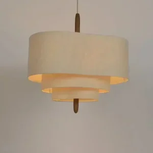 Adrianne LED Japanese Cloth Pendant Light 40CM/60CM/70CM