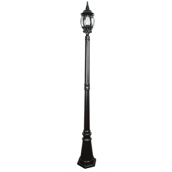 High Pole Outside Post Light Street Lamp Outdoor Waterproof Garden Pillar Lantern Garden Landscape Community Lawn Light E27 1-Light# E27 2-Light# E27 3-Light - Image 5