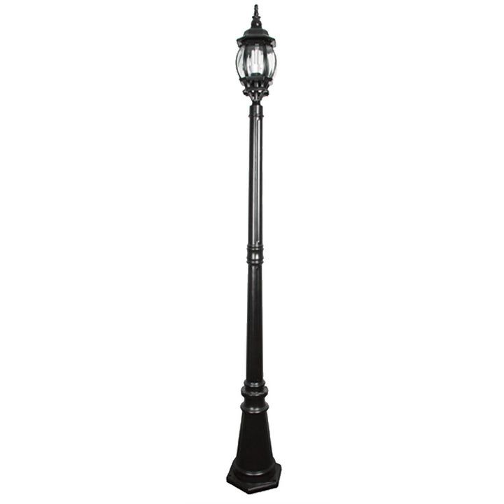 High Pole Outside Post Light Street Lamp Outdoor Waterproof Garden Pillar Lantern Garden Landscape Community Lawn Light E27 1-Light# E27 2-Light# E27 3-Light - Image 5