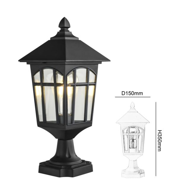 PILLAR BOUNDARY LAMP WATERPROOF