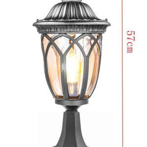 European Style Aluminum Waterproof Outdoor Garden Stand Light#57CM
