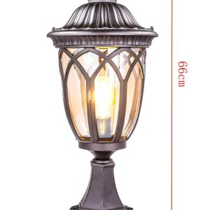 European Style Aluminum Waterproof Outdoor Garden Stand Light#66CM