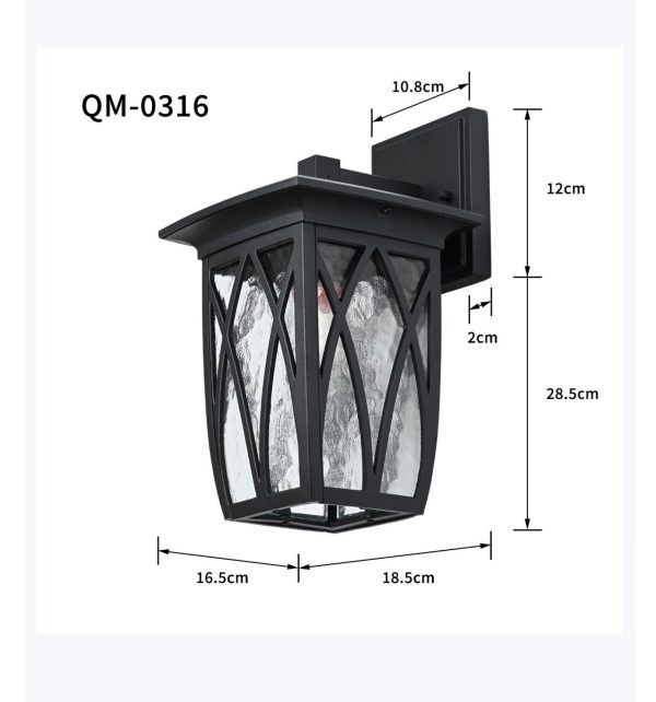 Classic style outdoor wall lamp - Image 10