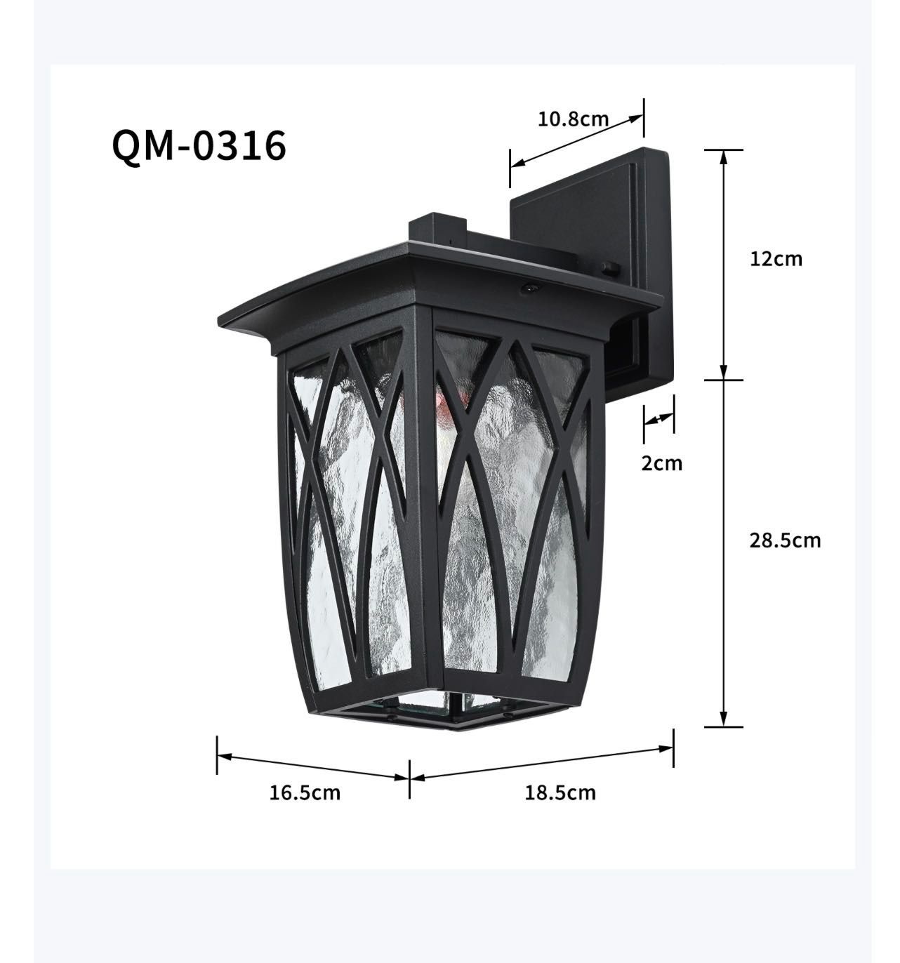 Classic style outdoor wall lamp - Image 10
