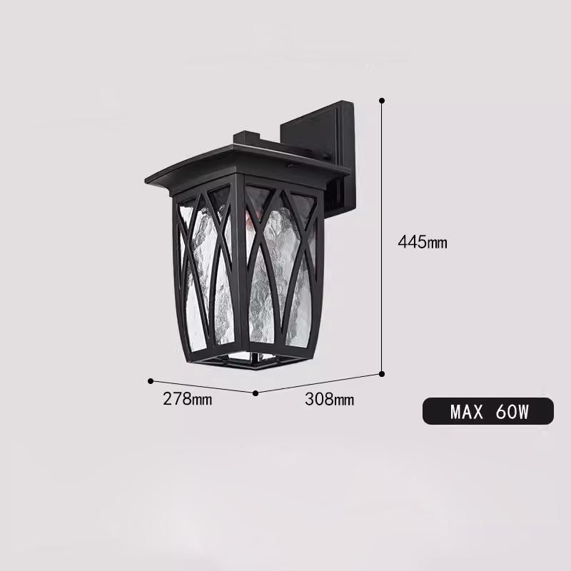 Classic style outdoor wall lamp - Image 11
