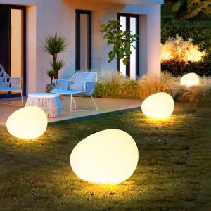 STONE RECHARGEABLE#FIBER#7&3 COLOURS#SMALL#MEDIUM#LARGE