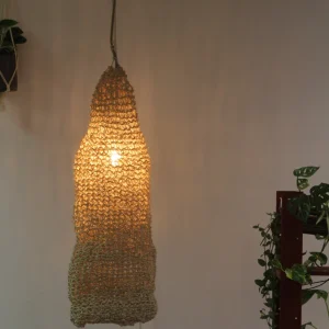 WOVEN METAL PENDENT LAMP/D30CM*90CM