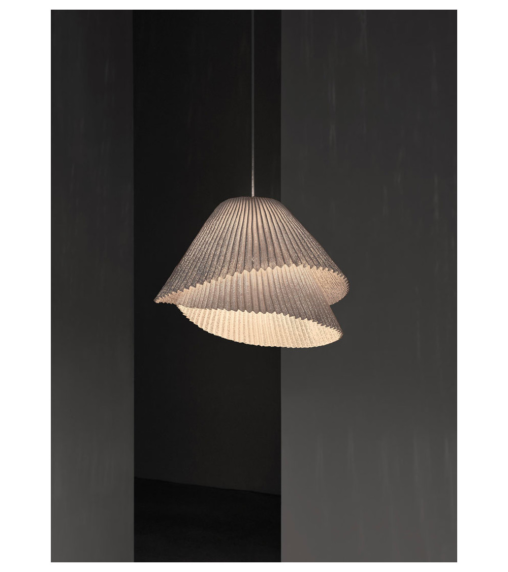 Pendant Lights pleated stainless steels lamp For Living Room Restaurant hanging white lamp Bedroom Loft Lamp - Image 5