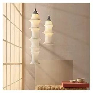 Simple Fabric LED Pendant Light Living Room Dining Room Loft Home Decor Pendant Light Bedroom Corner Bedside Lamps,Chandelier