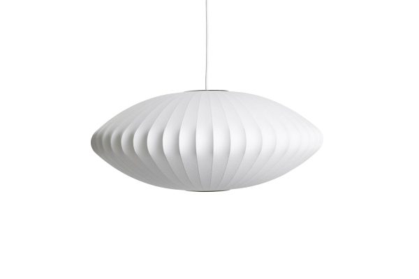 50cm/60CM Silkworm Cocoon Pendant Light Dining Room Showroom Hollow Hanging Lamp Luminaire Single Head Lantern Flat Shape Italian White Cafe House Chandelier - Image 2