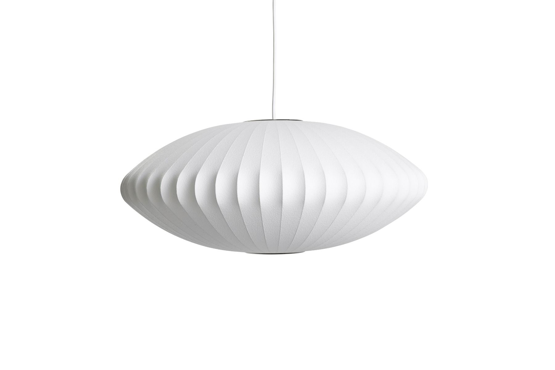 50cm/60CM Silkworm Cocoon Pendant Light Dining Room Showroom Hollow Hanging Lamp Luminaire Single Head Lantern Flat Shape Italian White Cafe House Chandelier - Image 2